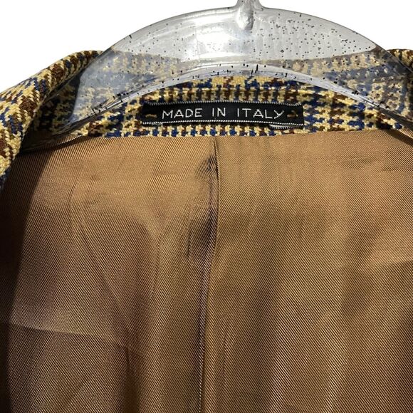 Ermenegildo Zegna Sport Coat Blazer Jacket Whisper Houndstooth Windowpane US 42 - Picture 3 of 16